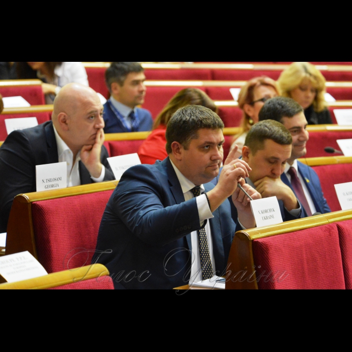 У Верховній Раді проходить пленарне засідання VI сесії Парламентської асамблеї ЄВРОНЕСТ. Корчик, Кодола