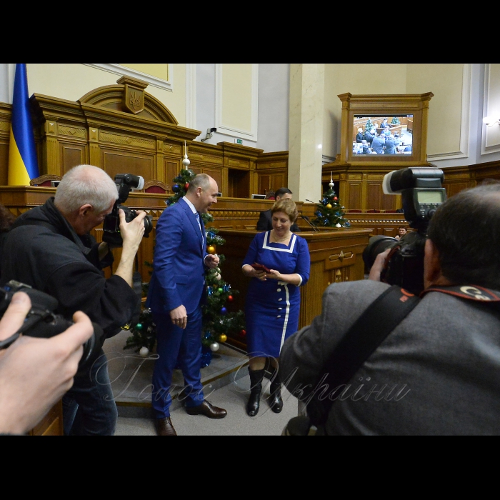 Нагородження працівників апарату Верховної ради України Головою ВР України Андрієм Парубієм