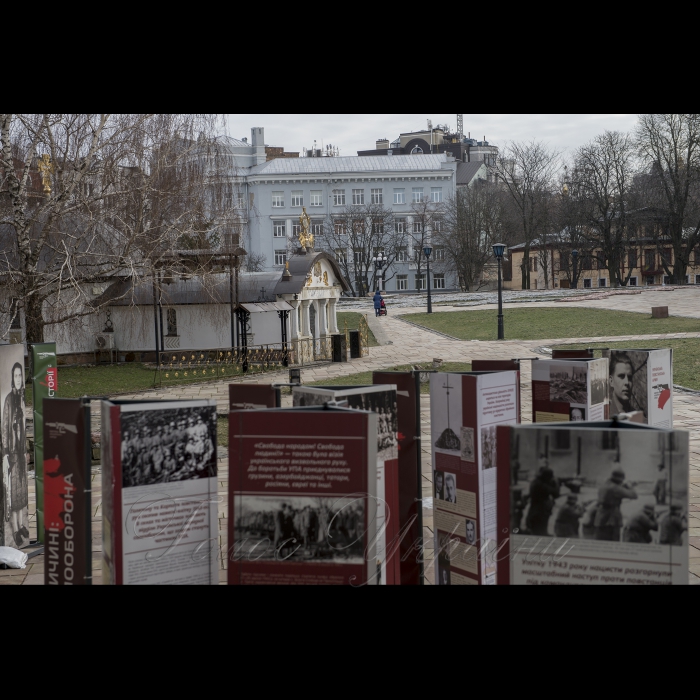 1 лютого 2018 незаконна каплиця УПЦ МП-Десятинного чоловічого монастиря Пресвятої Богородиці  на території Національного музею історії України. 