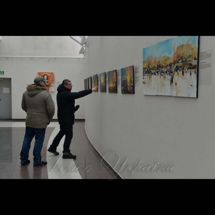 15 лютого 2018 виставка живопису  Івана Пішти «Революція Гідності. Спогади на полотні» у торговому центрі «Глобус».