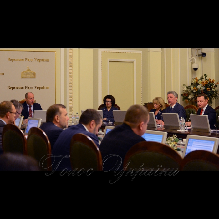 12 березня 2018 засідання Погоджувальної Ради у Верховній Раді України.