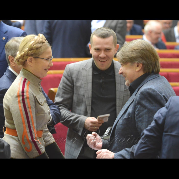 5 квітня 2018 засідання ВР. Юлія Тимошенко, Іван Крулько, Олександр Абдуллін Б.