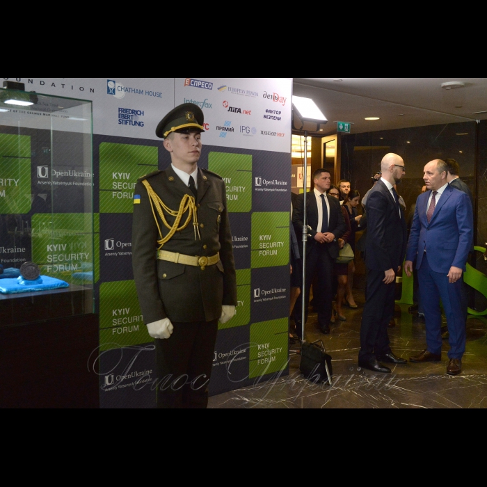 12 квітня 2018 Голова Верховної Ради України Андрій Парубій взяв участь в 11-му Київському Безпековому Форумі.