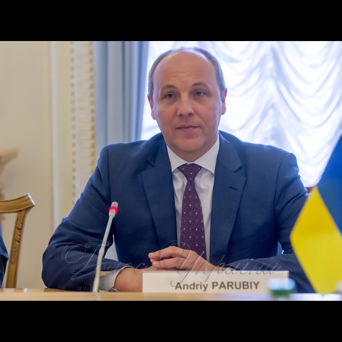 22 травня 2018 зустріч Голови Верховної Ради України Андрія Парубія з Президентом Естонської Республіки Керсті Кальюлайд.