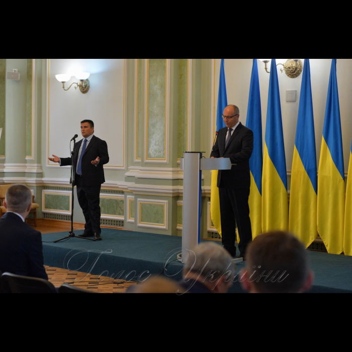 28 серпня 2018 у рамках XIII Наради керівників закордонних дипломатичних установ України відбувся виступ Голови Верховної Ради України Андрія Парубія