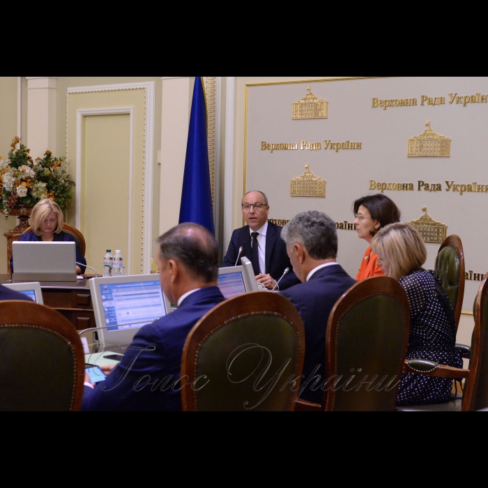 3 вересня 2018 засідання Погоджувальної ради депутатських фракцій (депутатських груп)