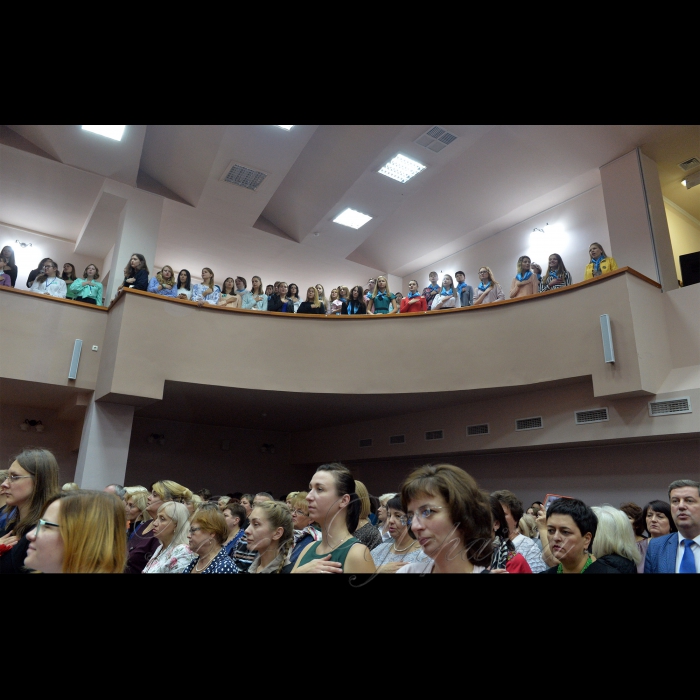 28 вересня 2018 року у Київському університеті імені Бориса Грінченка відбулися урочистості, присвячені 100-річчю від дня народження видатного педагога Василя Сухомлинського.