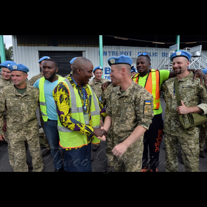 28 жовтня 2018 у Демократичній Республіці Конго, де несе службу український18-й окремий вертолітний загін Місії ООН зі стабілізації у ДР Конго завершилась ротація. 
