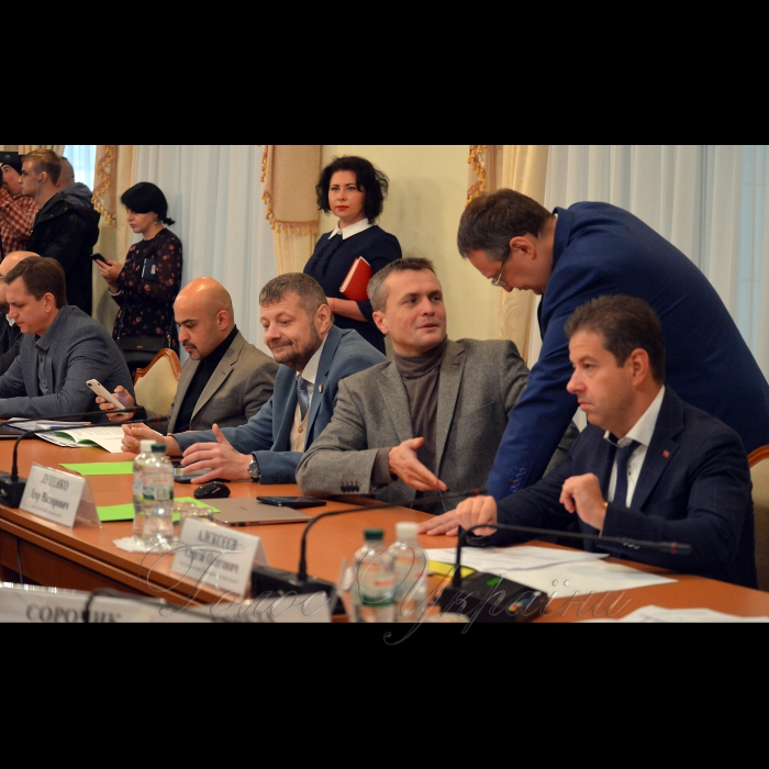15 листопада 2018 засідання тимчасової слідчої комісії Верховної Ради з розслідування вбивства активістки Катерини Гандзюк.