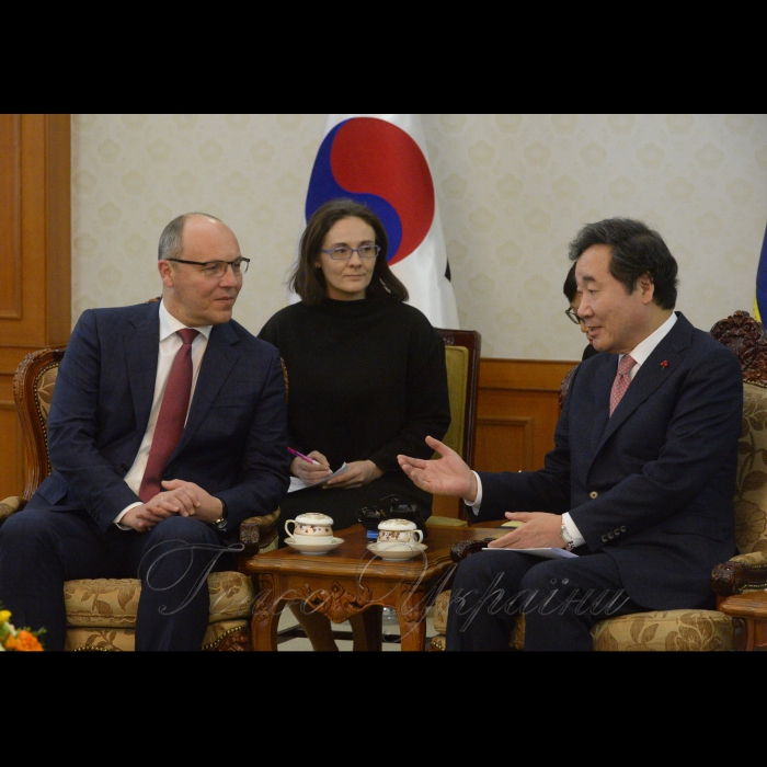 Зустріч з Прем’єр-міністром Республіки Корея Лі Нак-Йон