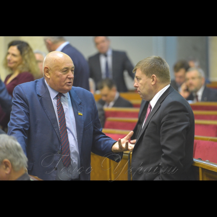19 грудня 2018 пленарне засідання Верховної Ради України.
Представники Національної скаутської організації 