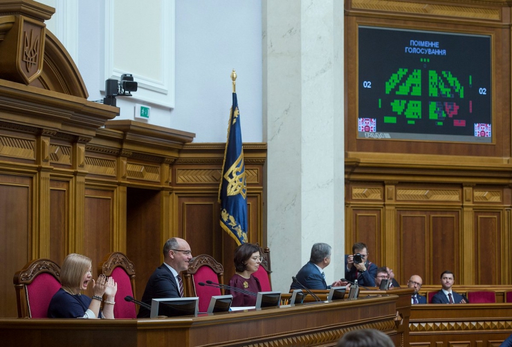 7 лютого 2019 пленарне засідання Верховної Ради України.
Прийнято Закон 