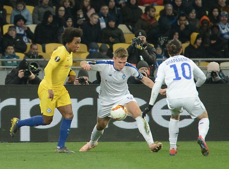 14 березня 2019 Київ, НСК Олімпійський, Ліга Європи УЄФА 1-8 фінала. Динамо-Челсі 0-5.