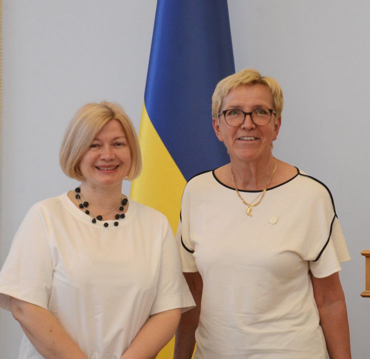 Зустріч Ірини Геращенко з делегацією Парламенту Королівства Швеція 