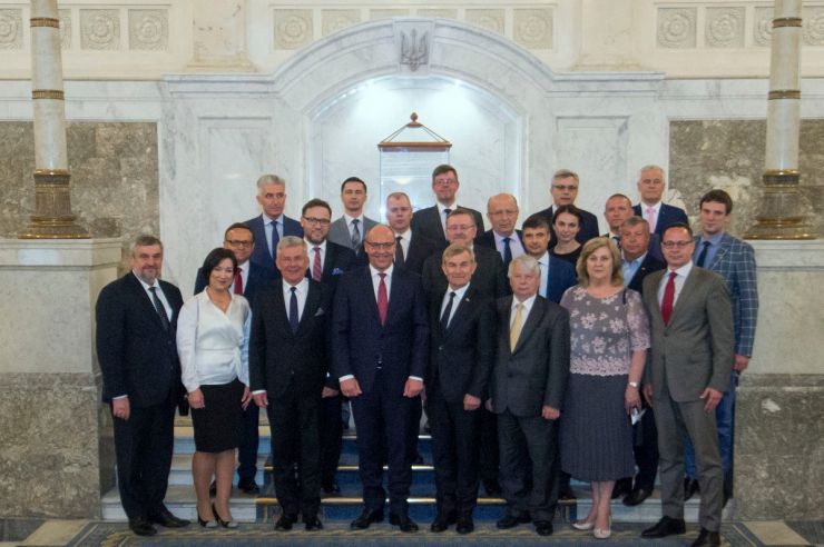 7 червня 2019 відкриття Десятої сесії Міжпарламентської асамблеї Верховної Ради України, Сейму Литовської Республіки та Сейму і Сенату Республіки Польща.