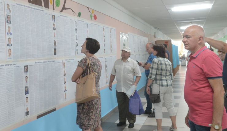 21 липня 2019 позачергові парламентські выбори. Київ, ДВК 800129