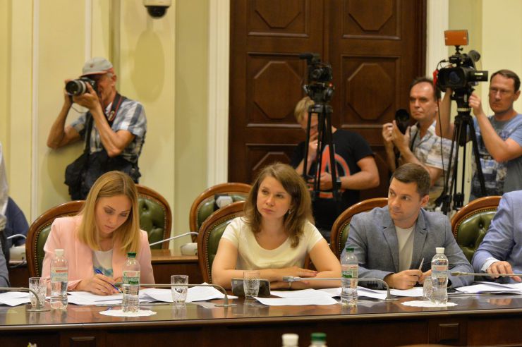 Засідання депутатської робочої групи під керівництвом Дмитра Разумкова з підготовки сесії Верховної Ради