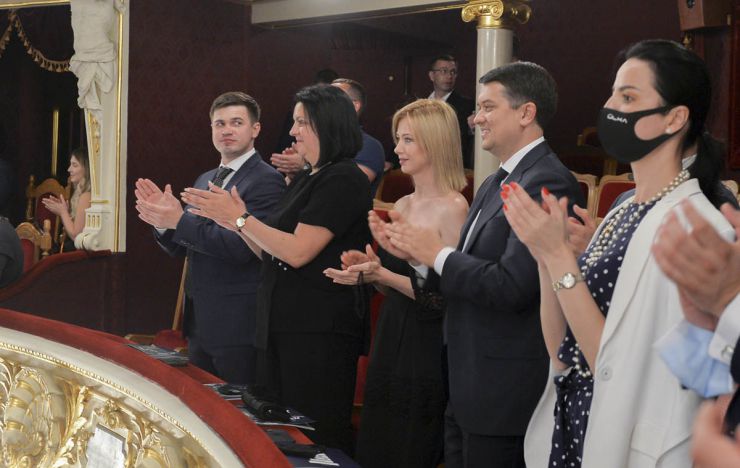 Голова Верховної Ради України вручив відзнаки колективу Львівської Національної Опери