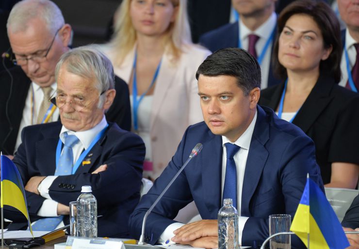 Голова Верховної Ради України Дмитро Разумков взяв участь в інавгураційному Саміті Кримської платформи.