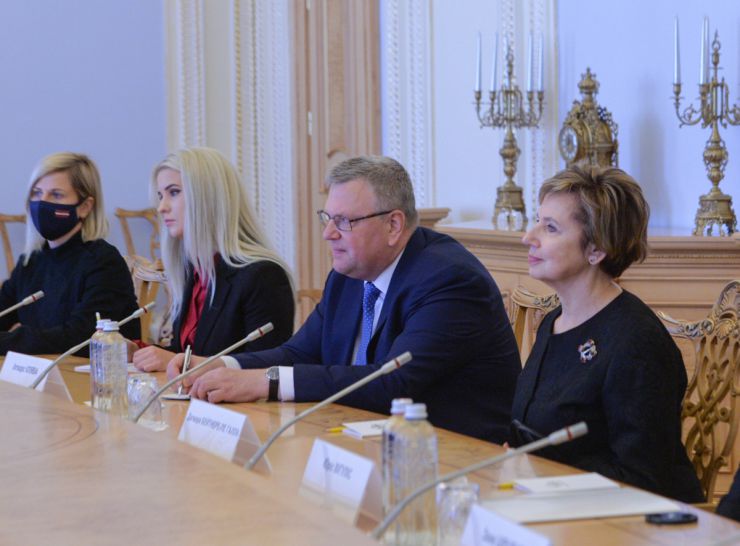 Заступниця Голови Верховної Ради України Олена Кондратюк зустрілася з Віцеспікеркою Саейму Латвійської Республіки Дагмарою Бейтнере-Ле Галла