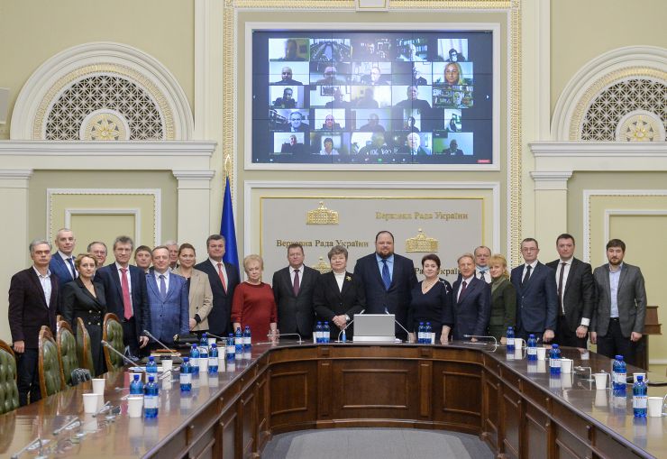 В конференц-залі ВР відбулося засідання Науково-консультативної ради під головуванням Голови Верховної Ради Руслана Стефанчука  