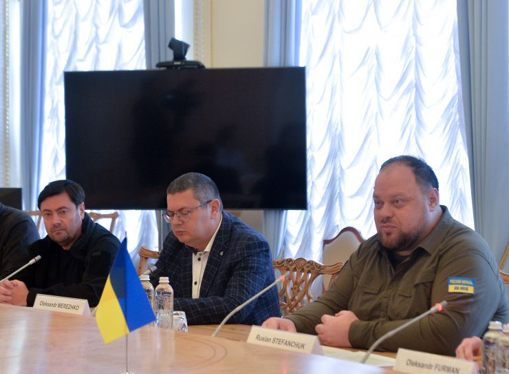 Голова Верховної Ради України Руслан Стефанчук провів зустріч з Прем’єр-міністром Фінляндії Санною Марін.