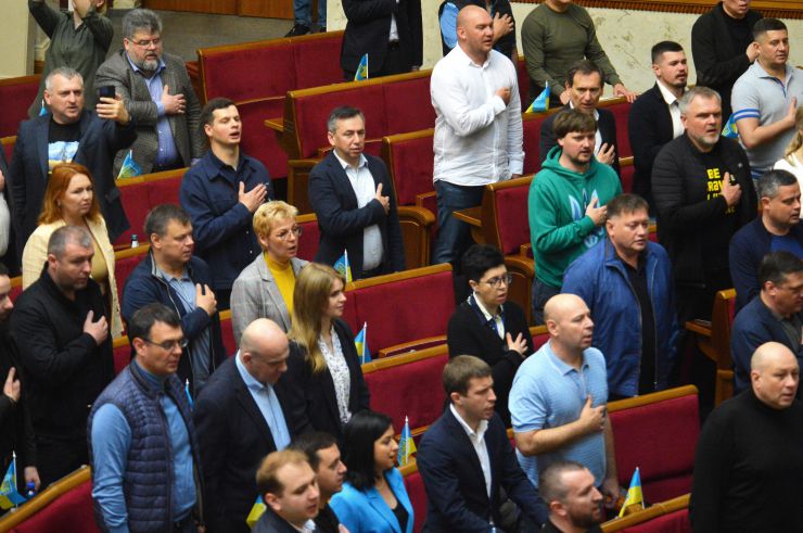 Пленарне засідання Верховної Ради України.

Президент Словаччини Зузана Чапутова виступила сьогодні у Верховній Раді.
