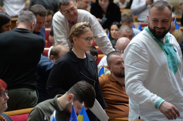 Пленарне засідання Верховної Ради України. Тимошенко