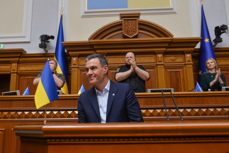 Виступ Прем'єр-міністра Королівства Іспанія Педро Санчеса у Верховній Раді України, 1 липня 2023 року