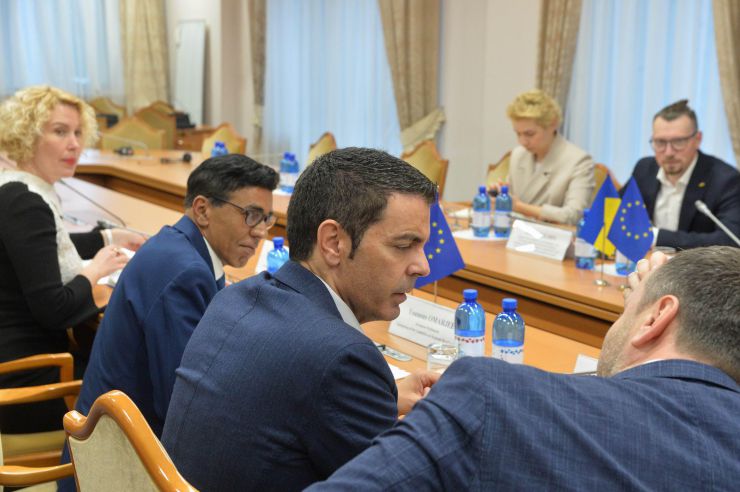 Cпільна зустріч голів комітетів з делегацією Комітету Європейського Парламенту з регіонального розвитку. 