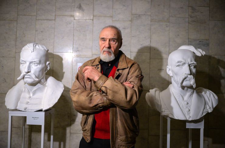 Відкритя виставки робіт  скульптора Анатолія Куща  в просторі столичного готелю 
