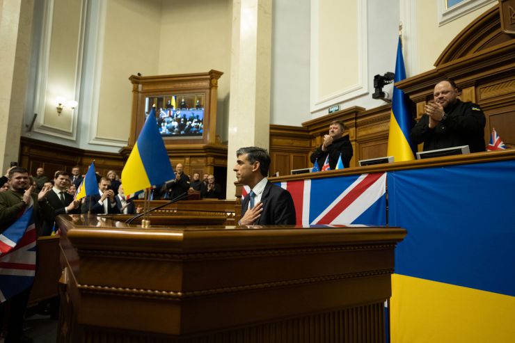 Історичний виступ у стінах Українського Парламенту Премʼєр-міністра Великої Британії та Північної Ірландії Ріші Сунака