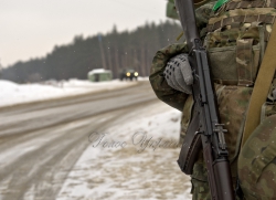 Блок-пост біля селіща Метелкіно, батальйон патрульної служби поліції особливого призначення «Луганськ-1».