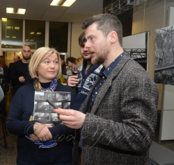 Перший заступник Голови Верховної Ради України Ірина Геращенко взяла участь у відкритті фотовиставки “PROMKA” в Музеї історії Києва.