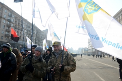 Марш патріотів на Майдані Незалежності.