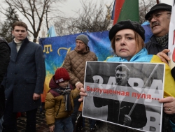 У столиці відбувся Марш солідарності з кримськотатарським народом.