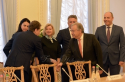Зустріч Голови Верховної Ради України Андрія Парубія з Генеральним секретарем ООН Антоніу Гутеррешем.