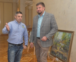 У Верховній Раді відкрилася виставка картин «Донецьк – це Україна».