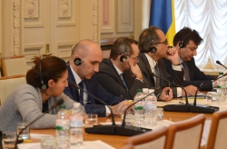 Під час зустрічі Постійної делегації Верховної Ради України з представниками дипломатичних місій держав-членів Ради Європи 