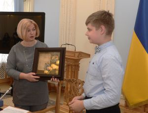 Ірина Геращенко взяла участь у нагородженні А.Куделя