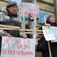 Сатиричною сокирою вдарили по Держлісагентству