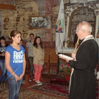 Народжена на Донбасі охрестилась на Львівщині