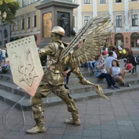Напали на ангела Небесної Сотні