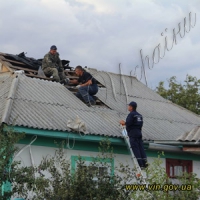 Постраждалим від стихії надали грошову допомогу