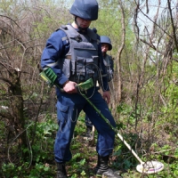 Полісся: працюють піротехніки
