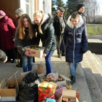 Сільрада зібрала харчі для бійців