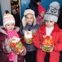 Святий Миколай іде до малечі
