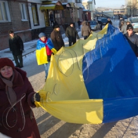 На честь Степана Бандери відбулися мітинги