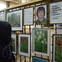 День пам’яті бійця розпочався з виставки картин його батька