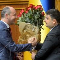 Андрій Парубій — Голова Верховної Ради, Володимир Гройсман — Прем’єр-міністр